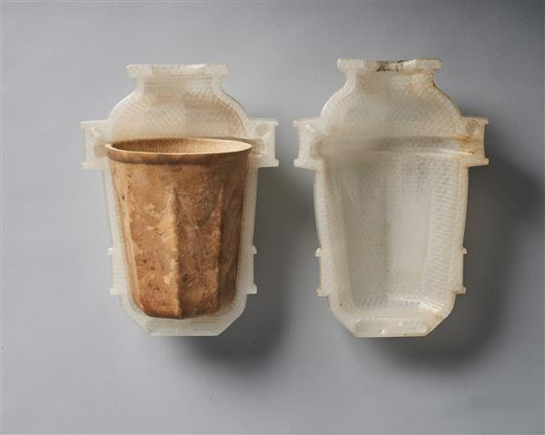 可生物降解的葫芦是在3D打印模具中生长的干燥葫芦