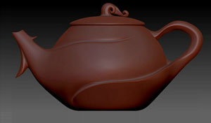 抽象茶壶3D模型
